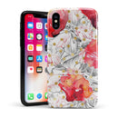 Karamfila Watercolo Poppies V29 - iPhone X Swappable Hybrid Case