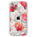 Karamfila Watercolo Poppies V29  - Protective Skin Wrap & Decal – Compatible with iPhone SE to iPhone 17 Pro Max (All Models)