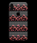 Karamfila Watercolor Poppies V2 - iPhone XS MAX, XS/X, 8/8+, 7/7+, 5/5S/SE Skin-Kit (All iPhones Available)