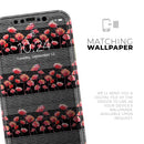 Karamfila Watercolo Poppies V2  - Protective Skin Wrap & Decal – Compatible with iPhone SE to iPhone 17 Pro Max (All Models)