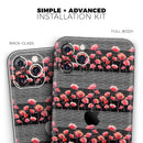Karamfila Watercolo Poppies V2  - Protective Skin Wrap & Decal – Compatible with iPhone SE to iPhone 17 Pro Max (All Models)