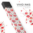 Karamfila Watercolo Poppies V3 - Premium Decal Protective Skin-Wrap Sticker compatible with the Juul Labs vaping device