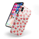 Karamfila Watercolo Poppies V3 - iPhone X Swappable Hybrid Case