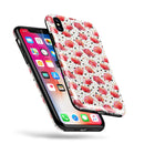 Karamfila Watercolo Poppies V3 - iPhone X Swappable Hybrid Case