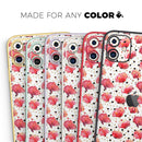 Karamfila Watercolo Poppies V3  - Protective Skin Wrap & Decal – Compatible with iPhone SE to iPhone 17 Pro Max (All Models)