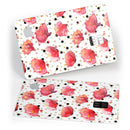 Karamfila Watercolo Poppies V4 - Premium Protective Decal Skin-Kit for the Apple Credit Card