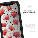 Karamfila Watercolo Poppies V4 - Skin Kit for the iPhone OtterBox Cases