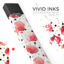 Karamfila Watercolo Poppies V4 - Premium Decal Protective Skin-Wrap Sticker compatible with the Juul Labs vaping device