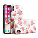 Karamfila Watercolo Poppies V4 - iPhone X Swappable Hybrid Case