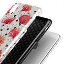 Karamfila Watercolo Poppies V4 - iPhone X Swappable Hybrid Case