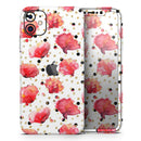 Karamfila Watercolo Poppies V4  - Protective Skin Wrap & Decal – Compatible with iPhone SE to iPhone 17 Pro Max (All Models)