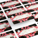 Karamfila Watercolo Poppies V5 - Premium Protective Decal Skin-Kit for the Apple Credit Card