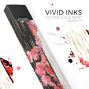 Karamfila Watercolo Poppies V5 - Premium Decal Protective Skin-Wrap Sticker compatible with the Juul Labs vaping device