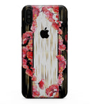 Karamfila Watercolor Poppies V5 - iPhone XS MAX, XS/X, 8/8+, 7/7+, 5/5S/SE Skin-Kit (All iPhones Available)