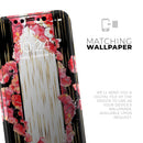 Karamfila Watercolo Poppies V5  - Protective Skin Wrap & Decal – Compatible with iPhone SE to iPhone 17 Pro Max (All Models)