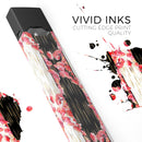 Karamfila Watercolo Poppies V6 - Premium Decal Protective Skin-Wrap Sticker compatible with the Juul Labs vaping device