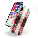 Karamfila Watercolo Poppies V6 - iPhone X Swappable Hybrid Case