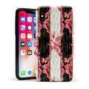 Karamfila Watercolo Poppies V6 - iPhone X Swappable Hybrid Case