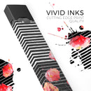 Karamfila Watercolo Poppies V7 - Premium Decal Protective Skin-Wrap Sticker compatible with the Juul Labs vaping device
