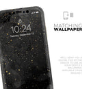 Karamfila Watercolor & Gold V10 - Vinyl Skin Wrap for iPhone 17 Pro Max, 17 Pro, 17 Air, 17, 16 & All Models — Soft Matte or Ultra Gloss