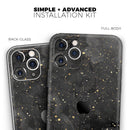 Karamfila Watercolor & Gold V10 - Vinyl Skin Wrap for iPhone 17 Pro Max, 17 Pro, 17 Air, 17, 16 & All Models — Soft Matte or Ultra Gloss