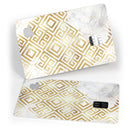 Karamfila Watercolor & Gold V11 - Premium Protective Decal Skin-Kit for the Apple Credit Card