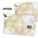 Karamfila Watercolor & Gold V11 - Premium Protective Decal Skin-Kit for the Apple Credit Card