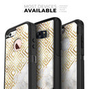 Karamfila Watercolor & Gold V11 - Skin Kit for the iPhone OtterBox Cases