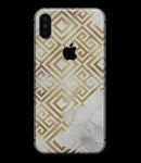 Karamfila Watercolor & Gold V11 - iPhone XS MAX, XS/X, 8/8+, 7/7+, 5/5S/SE Skin-Kit (All iPhones Available)