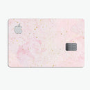 Karamfila Watercolor & Gold V12 - Premium Protective Decal Skin-Kit for the Apple Credit Card