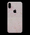 Karamfila Watercolor & Gold V12 - iPhone XS MAX, XS/X, 8/8+, 7/7+, 5/5S/SE Skin-Kit (All iPhones Available)