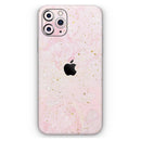 Karamfila Watercolor & Gold V12 - Vinyl Skin Wrap for iPhone 17 Pro Max, 17 Pro, 17 Air, 17, 16 & All Models — Soft Matte or Ultra Gloss