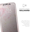 Karamfila Watercolor & Gold V12 - Vinyl Skin Wrap for iPhone 17 Pro Max, 17 Pro, 17 Air, 17, 16 & All Models — Soft Matte or Ultra Gloss