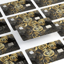 Karamfila Watercolor & Gold V13 - Premium Protective Decal Skin-Kit for the Apple Credit Card