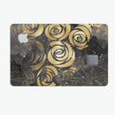 Karamfila Watercolor & Gold V13 - Premium Protective Decal Skin-Kit for the Apple Credit Card