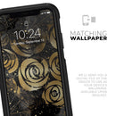 Karamfila Watercolor & Gold V13 - Skin Kit for the iPhone OtterBox Cases