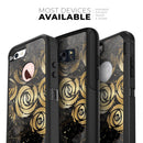 Karamfila Watercolor & Gold V13 - Skin Kit for the iPhone OtterBox Cases