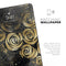 Karamfila Watercolor & Gold V13 - Full Body Skin Decal for the Apple iPad Pro 12.9", 11", 10.5", 9.7", Air or Mini (All Models Available)