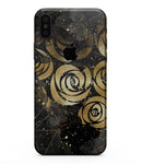 Karamfila Watercolor & Gold V13 - iPhone XS MAX, XS/X, 8/8+, 7/7+, 5/5S/SE Skin-Kit (All iPhones Available)