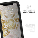 Karamfila Watercolor & Gold V14 - Skin Kit for the iPhone OtterBox Cases