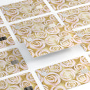 Karamfila Watercolor & Gold V1 - Premium Protective Decal Skin-Kit for the Apple Credit Card