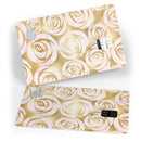 Karamfila Watercolor & Gold V1 - Premium Protective Decal Skin-Kit for the Apple Credit Card