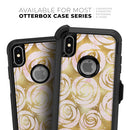 Karamfila Watercolor & Gold V1 - Skin Kit for the iPhone OtterBox Cases