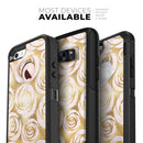 Karamfila Watercolor & Gold V1 - Skin Kit for the iPhone OtterBox Cases