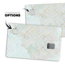 Karamfila Watercolor & Gold V3 - Premium Protective Decal Skin-Kit for the Apple Credit Card