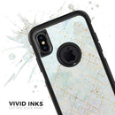 Karamfila Watercolor & Gold V3 - Skin Kit for the iPhone OtterBox Cases