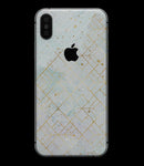 Karamfila Watercolor & Gold V3 - iPhone XS MAX, XS/X, 8/8+, 7/7+, 5/5S/SE Skin-Kit (All iPhones Available)