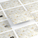 Karamfila Watercolor & Gold V4 - Premium Protective Decal Skin-Kit for the Apple Credit Card