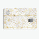 Karamfila Watercolor & Gold V4 - Premium Protective Decal Skin-Kit for the Apple Credit Card