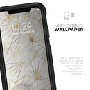 Karamfila Watercolor & Gold V4 - Skin Kit for the iPhone OtterBox Cases